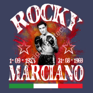 Rocky Marciano hero Design